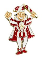 Karnevalspin Brosche