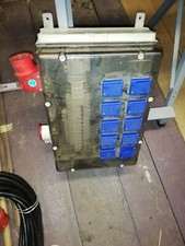 Baustromverteiler Incl. 2 Starkstromkabel