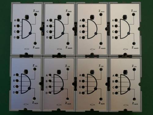 Fischertechnik nand and nor - nand, or