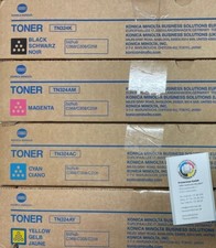 4x Konica Minolta Toner TN324 für bizhub C258 C308 C368, Develop ineo +258, +308