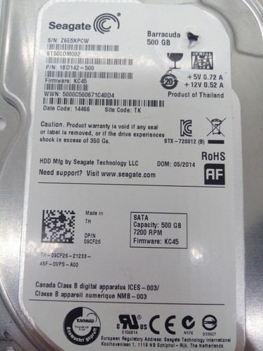 Seagate st500dm002 hdd - ,