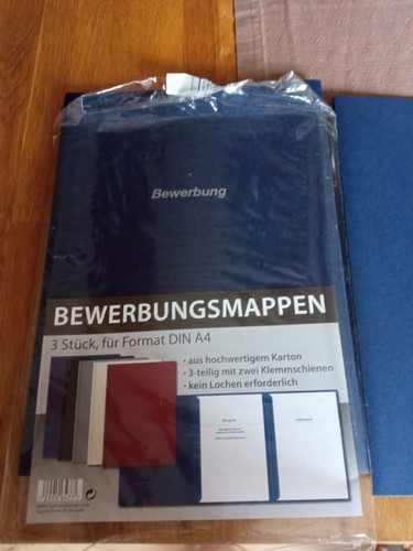 Bewerbungsmappen