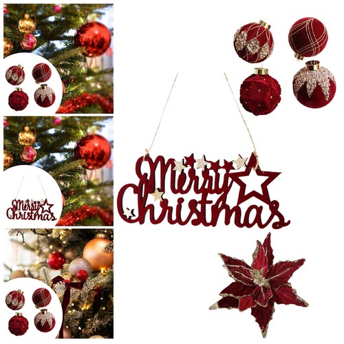 Samt-Weihnachtsornament