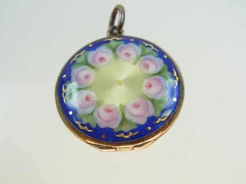 Antikes jugendstil emaille - jugendstil,