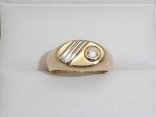 750 Gelbgold 18K Gold Ring