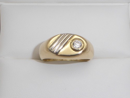 750 gelbgold 18k gold ring - gelbgold,