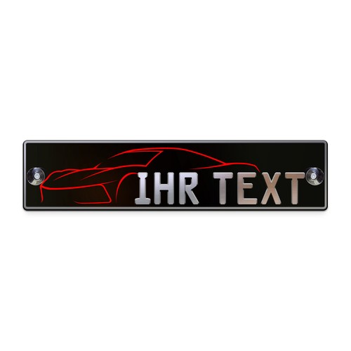 Namenschild lkw fahrer - namenschild,