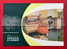 DDR Reklame Prospekt VEB Elektroak. Hartmannsdorf 1960 Rossini Stereo ( F22308