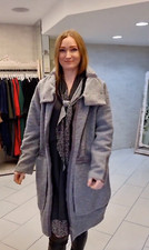 Wollmantel Wintermantel Plus