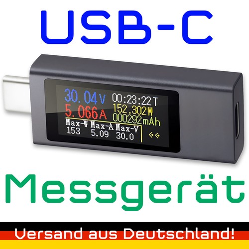 Usb messgerät ladungs - usb-c,
