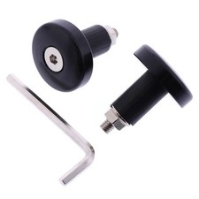 Lenkerenden aluminium schwarz - lenkerenden,