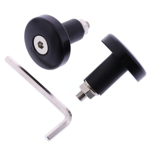 Lenkerenden aluminium schwarz - aluminium,