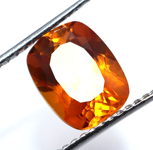 Kissen schliff orange saphir - kissen,