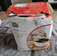 MINGXIAN Mini-Kochtopf 20 cm mit Dampfaufsatz – Elektro-Multikocher