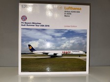 Herpa 1:200 Lufthansa (FC Bayern) Airbus A340-600 D-AIHK 558242