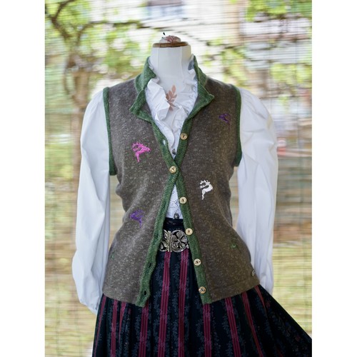 Weste tiroler stil - im,
