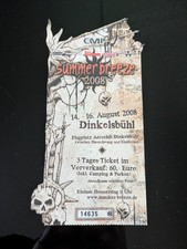 Summer Breeze Festival Ticket