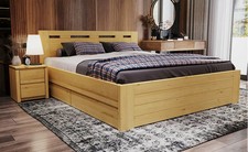 NELSON Massivholzbett optional