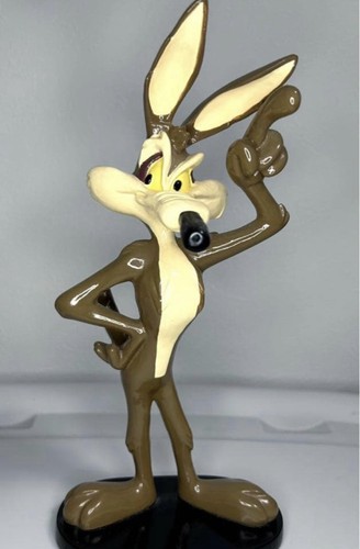Wile coyote statue figur - wile,