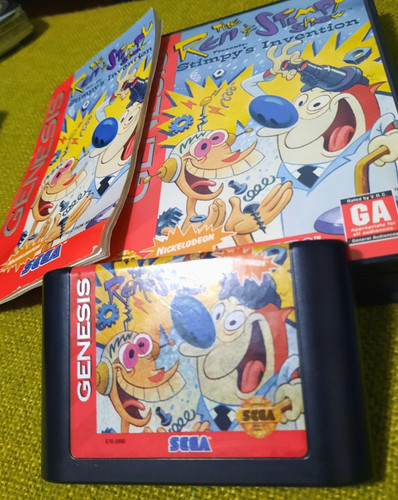 Ren stimpy show sega - stimpy, (sega