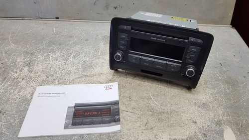 Audi concert radio din - audi, 2-din