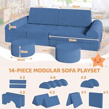 14 tlg Spielsofa Doppel