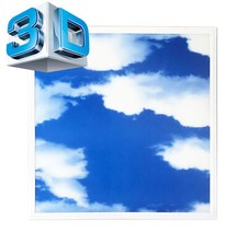 Led panel slim einbauleucte - 3d,