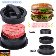 Burgerpresse Hamburgerpresse Hamburger Patty Burger Presse Fleischpresse 3in1