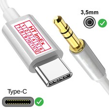Stereo-in Audiokabel AUX 3,5