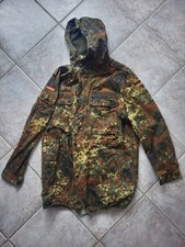 Militär Feldjacke Bundeswehr Outdoor Trekking Camping Parker Flecktarn
