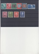 Bund BRD Auswahl  1949  - 1950 - 1951  -1952 -1953 -1954 -1955 -1956 gestempelt