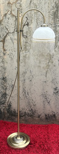 Messing perlen glasschirm - perlen,