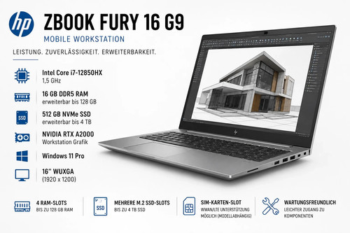 Zbook fury 16 - hp,