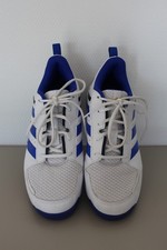 Adidas Ligra 7 M - Hallensportschuhe Blau Weiss Gr. 47 - TOP      