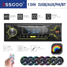 Autoradio 7 Farben 1DIN MP3