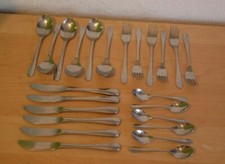 WMF Nürnberg Menübesteck Tafelbesteck Besteck 6 Personen - 24 Teile Cromargan  