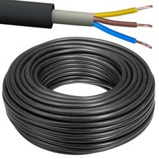 NYY-J 3x2,5 Erdkabel Elektrokabel Erdleitung 3G2,5 Kabel | 5m/10m/25m/50/100m