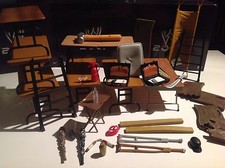 Jakks WWE Zubehör wrestling lot Barbwire Table Tisch ua brechbar Accessories wwf