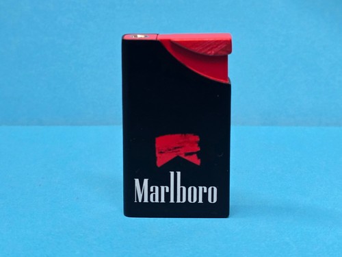 Marlboro feuerzeug schwarz rot - schwarz,