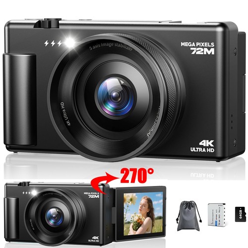 Digitalkamera vlogging - 4k,