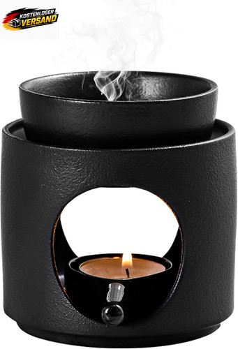 Duftlampe aus keramik mit - aus,