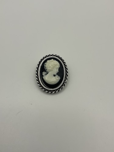 Vintage tuchclip kamee western - vintage,