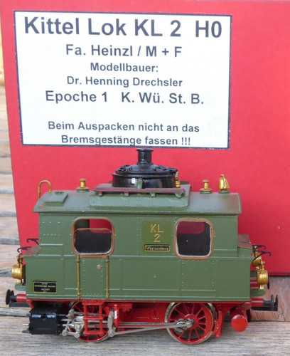 Kittel dampflok mit - m+f,
