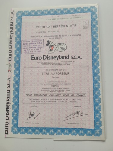 Euro disney - (disnayland, paris)