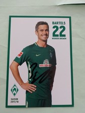 Autogrammkarte Werder Bremen