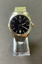 TAG Heuer Herrenuhr Carrera Automatik Gebraucht blau