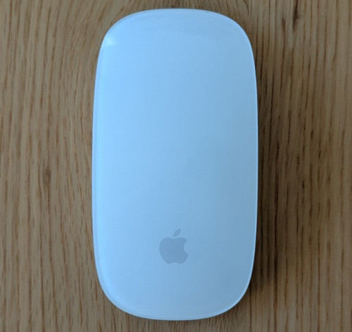 White apple magic mouse - white,