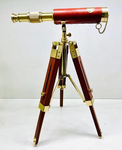 Luxus vintage messing teleskop - vintage,