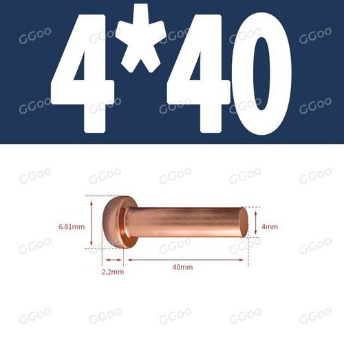 Kupfer nieten 4 5 - kupfer, 3