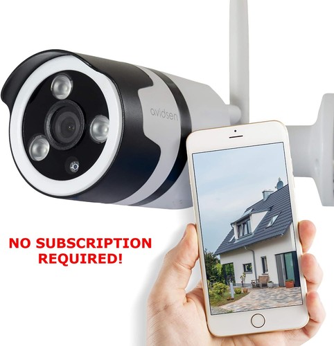 Smart security bullet kamera - security,